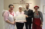 Lachen ist gesund - Klinik-Clows erhalten WÖHLER Spendengeschenk für die Arbeit im St. Josef Krankenhaus Salzkotten