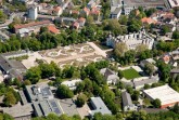 Luftaufnahme Schloß Neuhaus und Barockgarten, Foto: Gerd Vieler