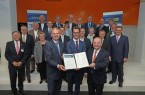 Allianz von IHKs, HWKs, DGB, Verbänden und Initiativen übergibt Memorandum an NRW-Verkehrsminister Wüst .Foto:IHK (Kaup)