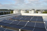 Eine der Maßnahmen im Rahmen des Klimaschutzkonzeptes ist die Installation von Solaranlagen am Verwaltungsstandort Hoppenhof.
Foto: Stadt Paderborn, Marie Grevel