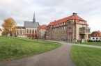 Das ehemalige Neue Dominikanerkloster in Warburg, Ansicht der Hofseite.
Foto: LWL/Heuter