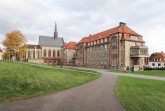 Das ehemalige Neue Dominikanerkloster in Warburg, Ansicht der Hofseite.
Foto: LWL/Heuter