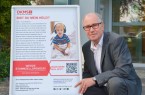 Schirmherr Landrat Manfred Müller bittet die Bevölkerung um Hilfe, einen Lebensretter für Benjamin zu finden.Fotos:Kreis Paderborn