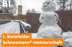 Bielefeld Marketing ruft zur 1. Bielefelder Schneemann-Meisterschaft auf. Foto: Bielefeld Marketing/Sarah Jonek