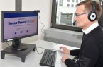 Arne Potthoff, Referatsleiter bei der IHK Ostwestfalen, organisierte die Online-Auftaktveranstaltung von Bielefeld aus. Foto: IHK Ostwestfalen