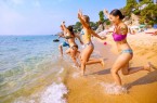 Sommer, Sonne, Strand – ruf Jugendreisen hat in den Som- merferien viele attraktive Ziele in Eu.Foto: