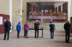 Das letzte Abendmahl als Gemeinschaftserlebnis: Ab dem 15. August bietet das Kloster Dalheim wieder Führungen durch die Sonderausstellung „Leonardo da Vinci. Das letzte Abendmahl“ an. Foto: © LWL/Katharina Kruck