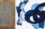 „Abstrakt – Aatifi und M ark Tobey“ zeigt Tuschezeichnungen von Aatifi wie „Verve 24“ ( rechts) und Grafiken von Mark Tobey wie „To Life“ ( links) . © Repros: H. Hachmeister und Atelier Aatifi/Wolfgang Holm