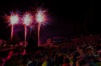Mit dem spektakulären Sparkassen-Libori-Feuerwerk endete das Libori-Fest am Sonntagabend. Bildrechte: Stadt Paderborn, Fotograf: Dirk Rellecke