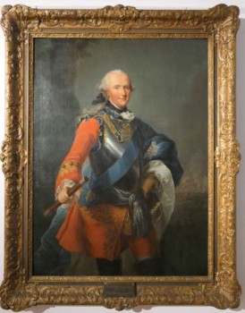 Portrait des Herzogs Ferdinand von Braunschweig-Wolfenbüttel (1721-1792) des Malers Johann Heinrich Tischbein der Ältere (1722-1789). Dauerleihgabe der Günter-Cassel-Stiftung, Minden. 