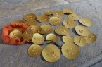 Eigene Goldmünzen im Museum gestalten.
