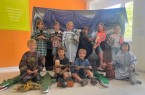 Für ihre Kunstwerke haben sich die Zweitklässler der August-Hermann-Francke-Grundschule viel Mühe gegeben. Foto: Christlicher Schulverein Lippe