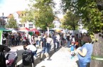 Spielfest Weltkindertag auf dem Klosterplatz in Bielefeld.