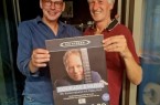 Gemeinsam für das Courage-Konzert: Weberei-Chef Steffen Böning und Pfarrer Stefan Salzmann