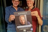 Gemeinsam für das Courage-Konzert: Weberei-Chef Steffen Böning und Pfarrer Stefan Salzmann