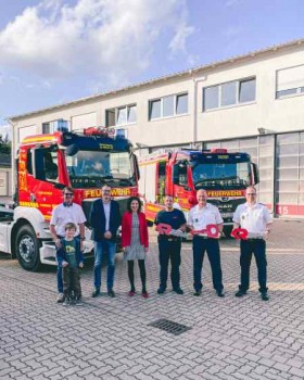 Feuerwehr Detmold erhält drei neue Fahrzeuge