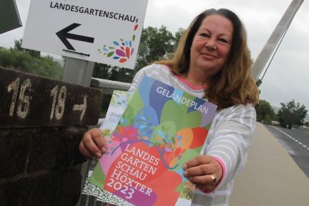 Organisiert die Gruppenreisen für die Landesgartenschau in Höxter: Sabine Mirbach.