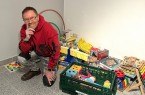 Herr Burre mit besagter Spende