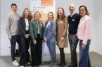 Akteure und Kooperationspartner der Veranstaltung (v. l.): Yannik Muntel (pro Wirtschaft GT), Petra Matthes (Kompetenzzentrum Frau und Beruf OWL), Nikola Weber (pro Wirtschaft GT), Maren Fischer (Workfive GmbH), Stefanie Breier (hdgroup), Eike Jan Diestelkamp (hdgroup) und Dr. Marita Reinkemeier (pro Wirtschaft GT GmbH). Foto: pro Wirtschaft GT
