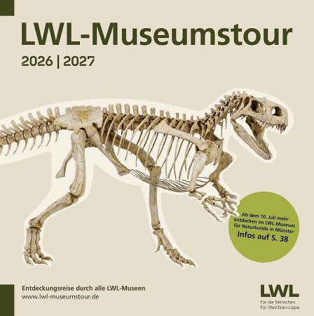 Der LWL hat jetzt die 29. Ausgabe seiner Museumstour herausgegeben. Sie gibt einen Überblick über Ausstellungen und Veranstaltungen in den LWL-Museen und stellt weitere westfälische und LVR-Museen vor. Foto: LWL